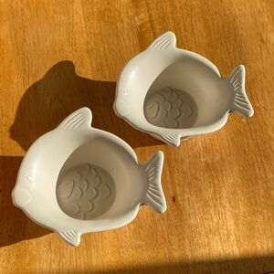 Fish Shaped Ceramic Bowls